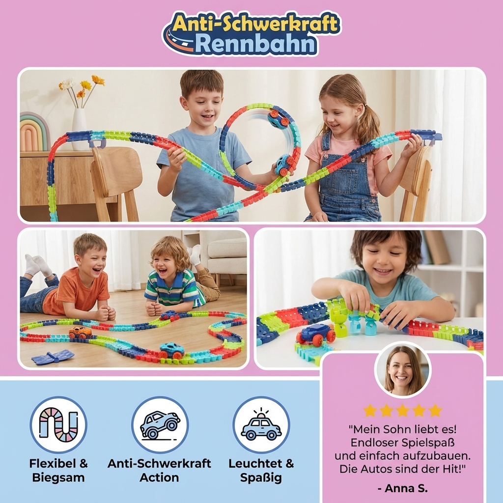 Anti-Schwerkraft Rennbahn