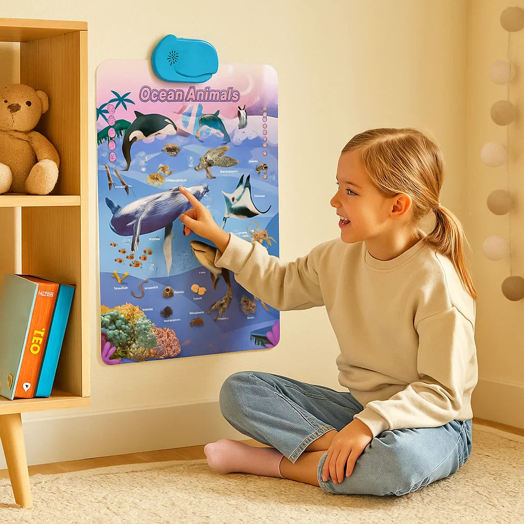 Sprechende Englisch Lerntafel für Kinder