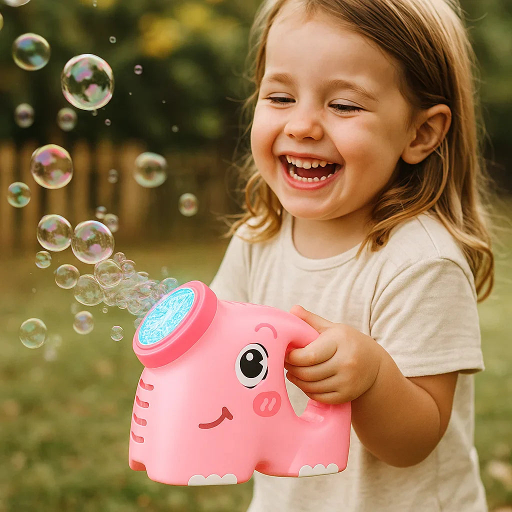 Seifenblasen Elefant