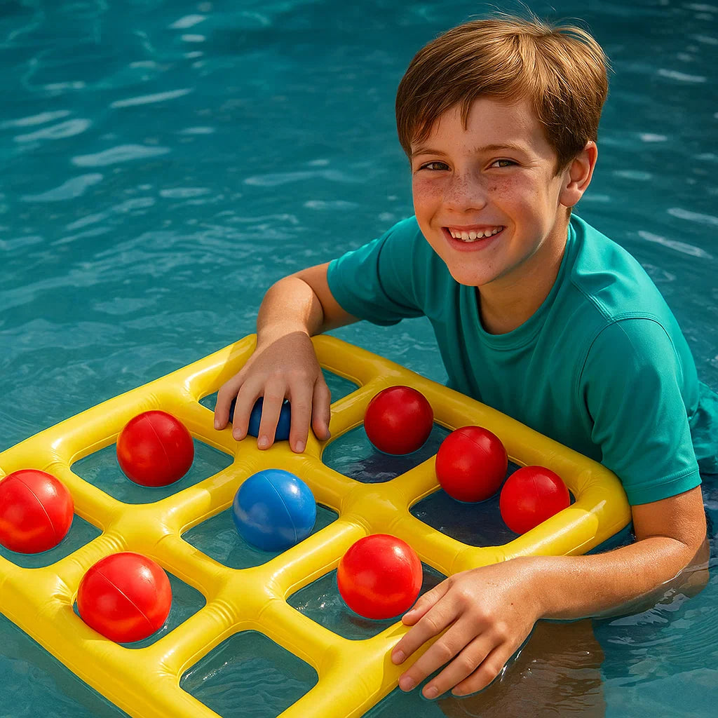 Aufblasbares Pool Tic Tac Toe