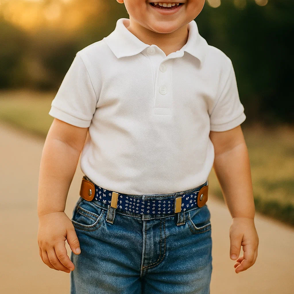 Angenehme Elastische Kinder Gürtel - Passend für jedes Alter