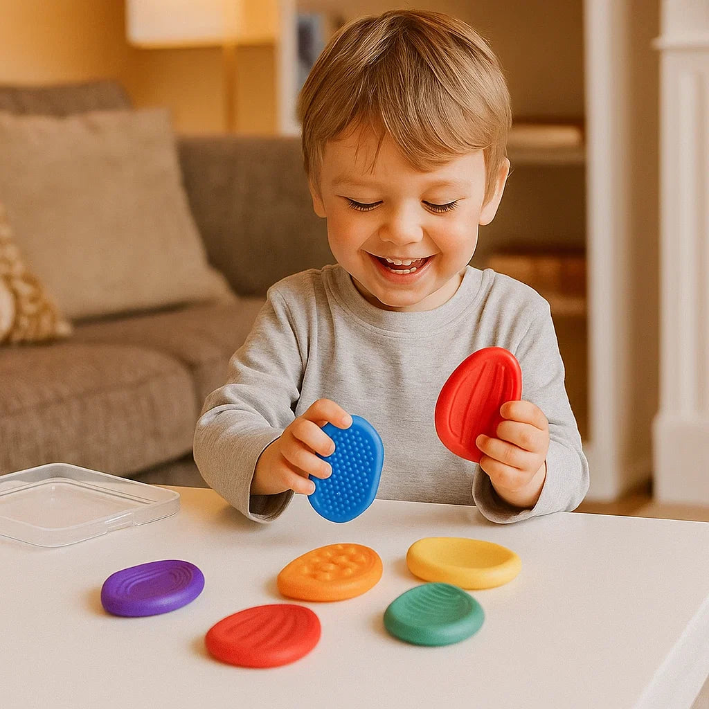 Sensorische Sorgensteine zur Stressbewältigung und Beruhigung