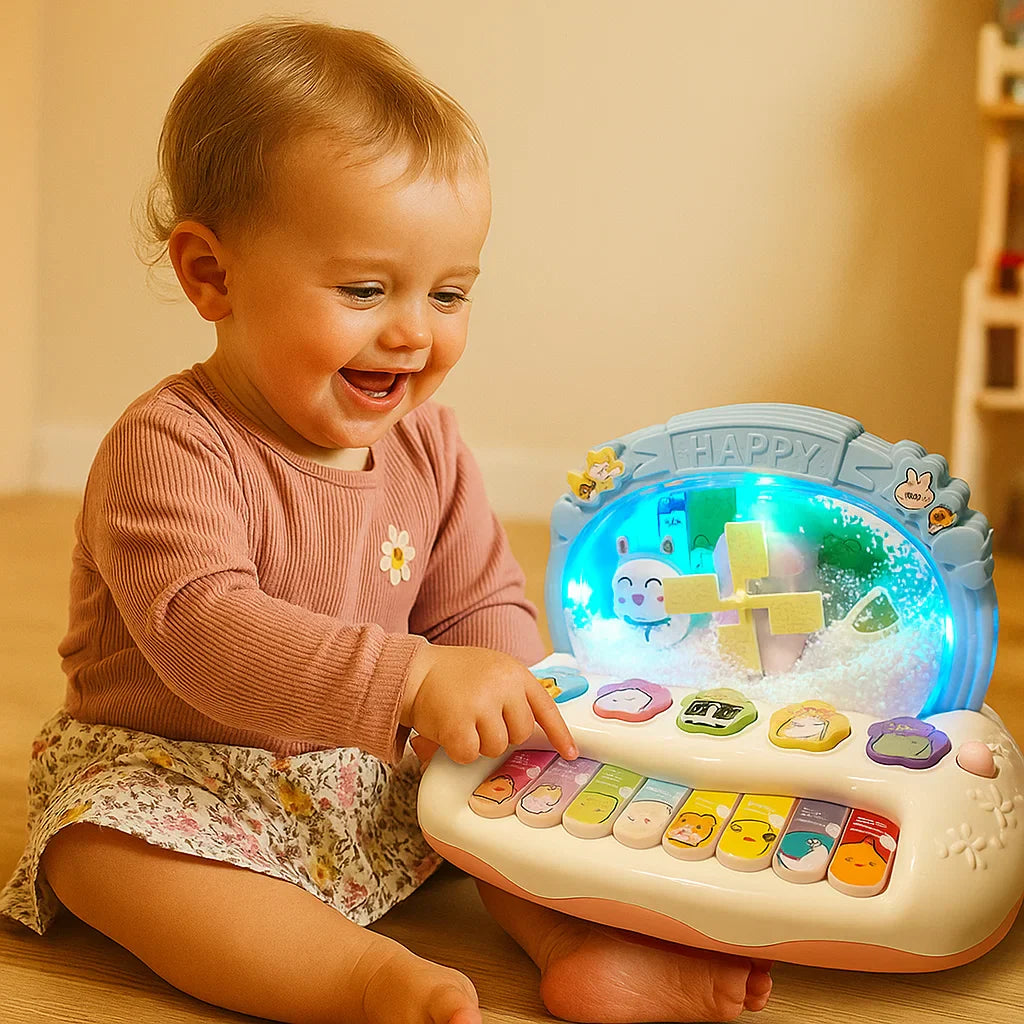 Musikalisches Schneeflocken Piano Lernspielzeug