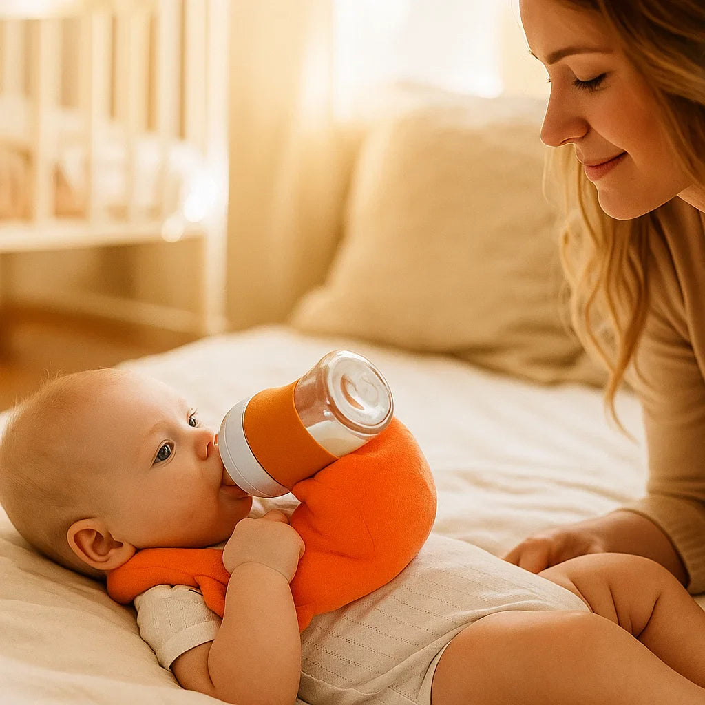 Freihändiges Stillkissen für Babys