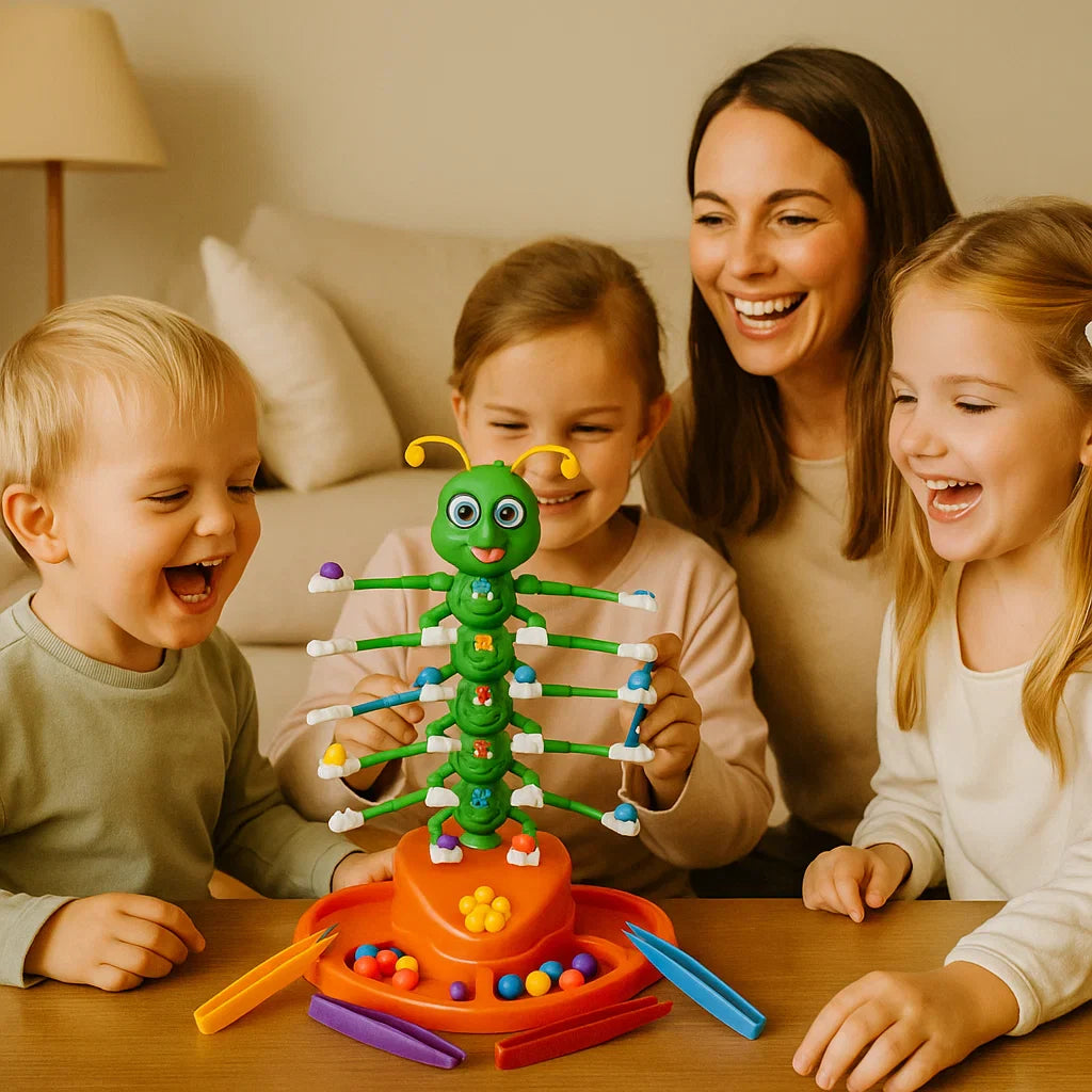 Tanzende Raupe Familien Geschicklichkeitsspiel