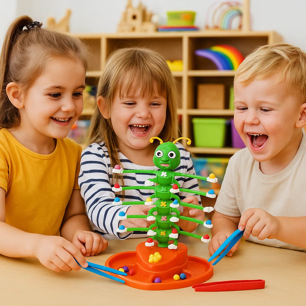 Tanzende Raupe Familien Geschicklichkeitsspiel