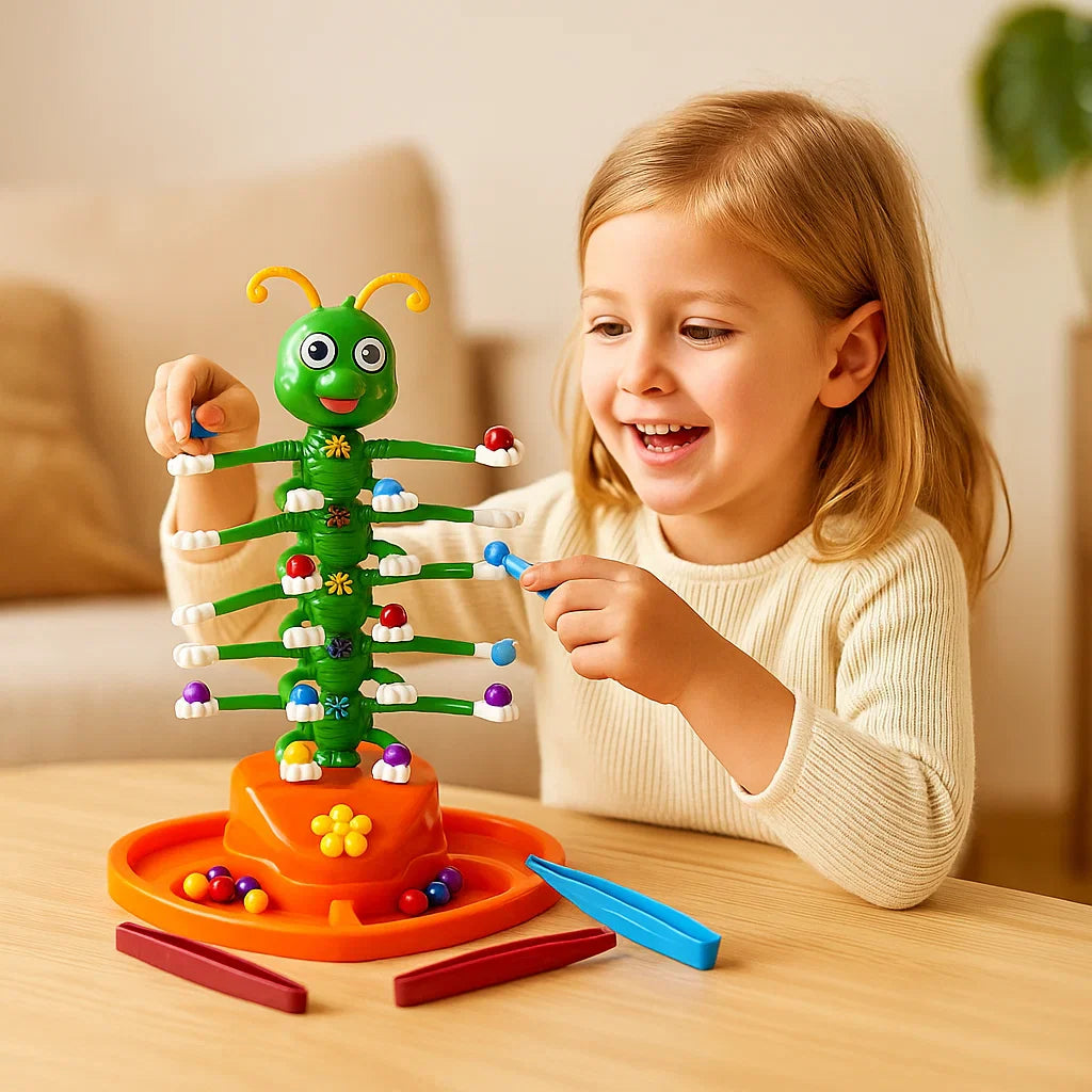 Tanzende Raupe Familien Geschicklichkeitsspiel