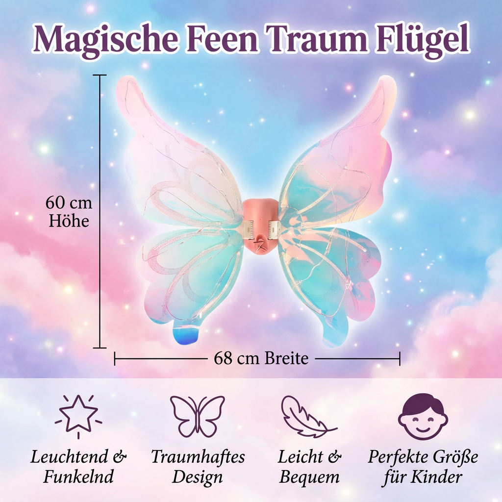 Magische Feen Traum Flügel