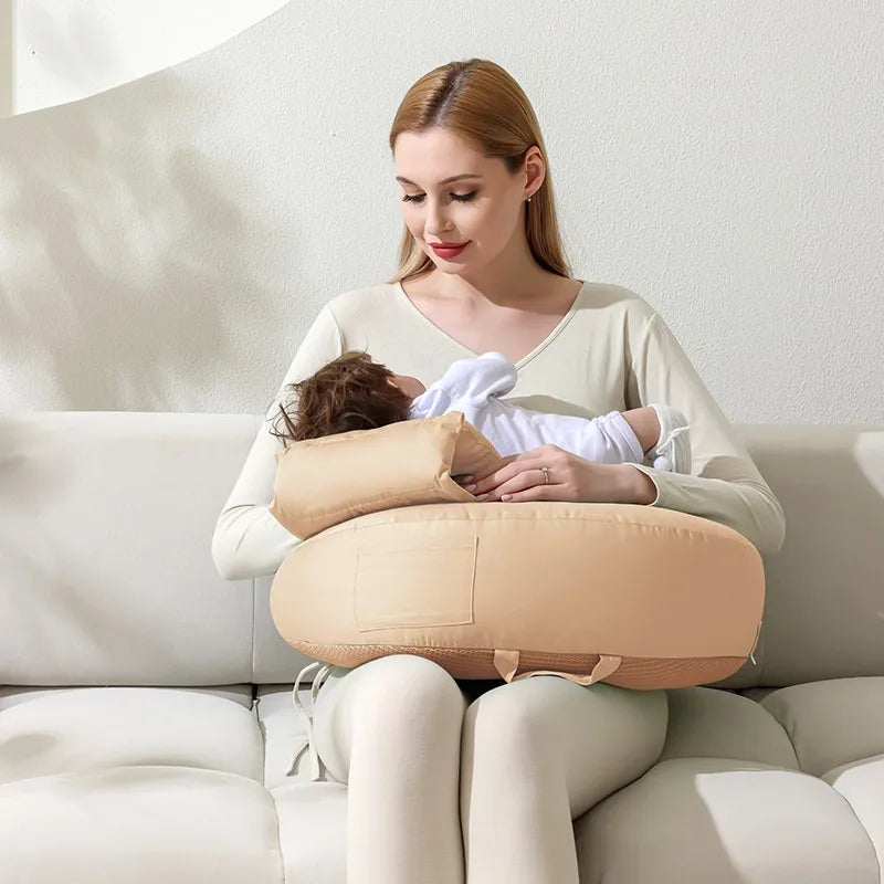 Stillkissen mit Rückenstütze – Ergonomisches Babykissen zum Stillen