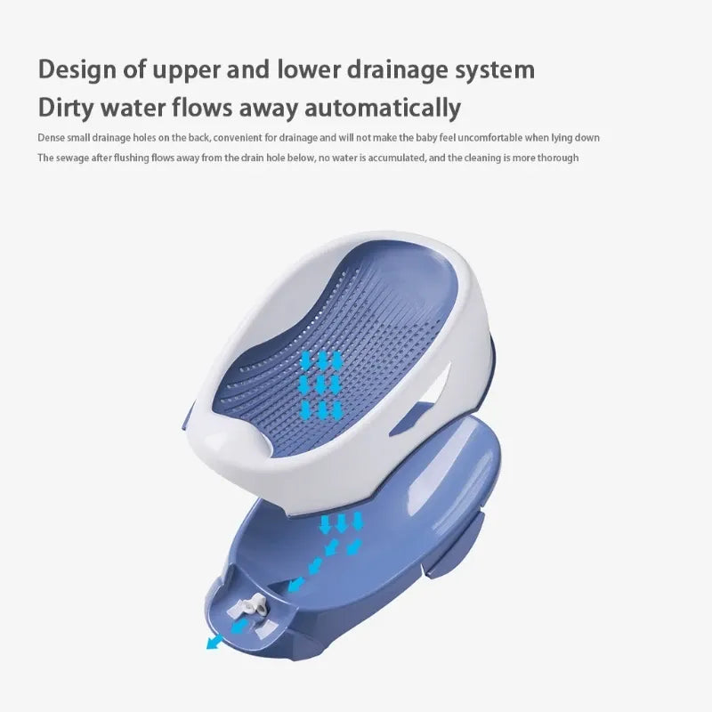 Ergonomischer Baby-Badewannen-Sitz für Neugeborene