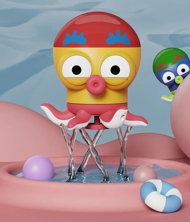 Unterwasserabenteuer Oktopus Wasserspielzeug für Kinder – Spritziges Spielzeug für den Pool