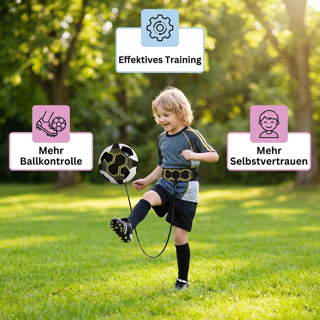 Fußball Trainings Gürtel für mehr Ballkontrolle