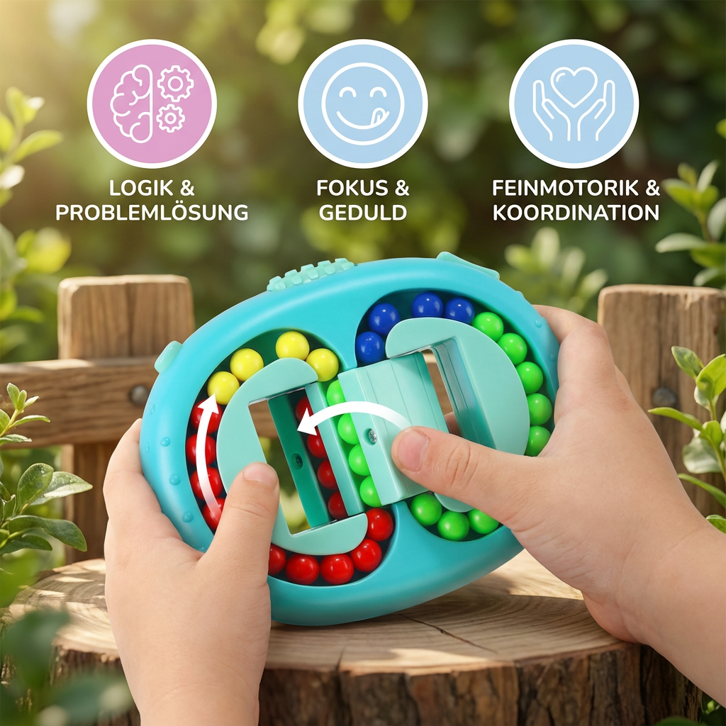 Zweiseitiges Farbkugel Logik Spiel