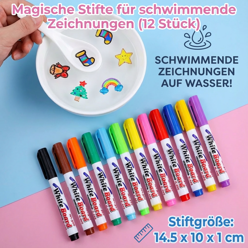 Magische Stifte für schwimmende Zeichnungen (12 Stück)