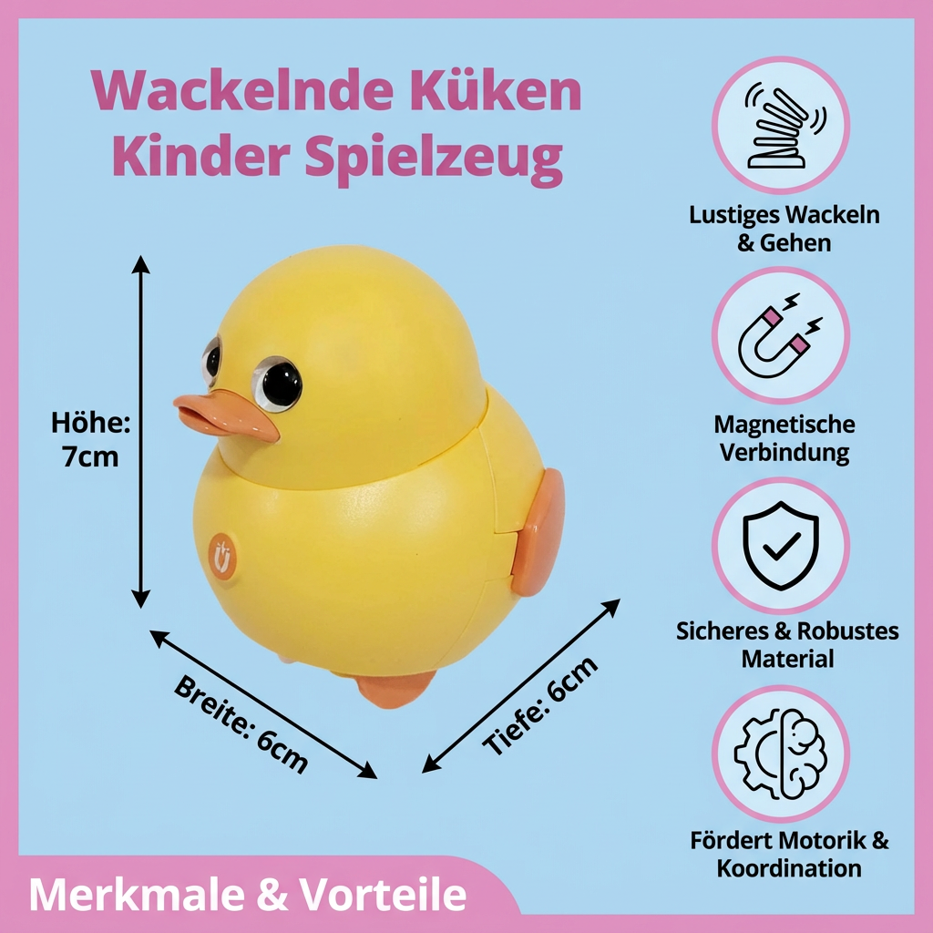 Wackelnde Küken Kinder Spielzeug