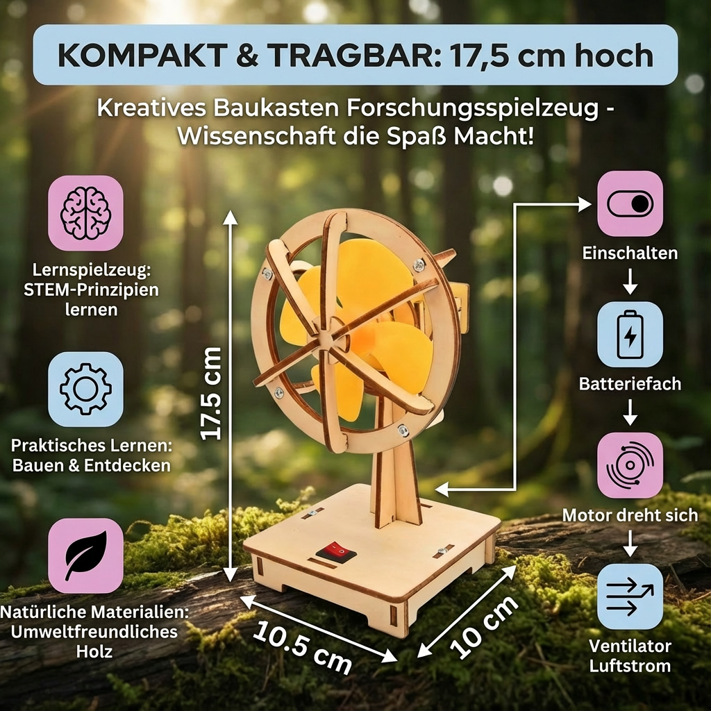 Kreatives Baukasten Forschungsspielzeug - Wissenschaft die Spaß Macht!