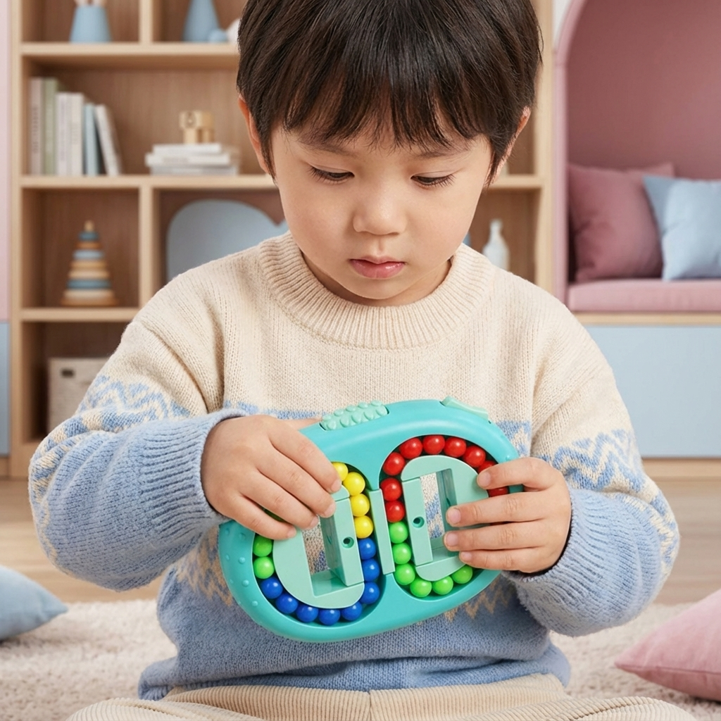 Zweiseitiges Farbkugel Logik Spiel