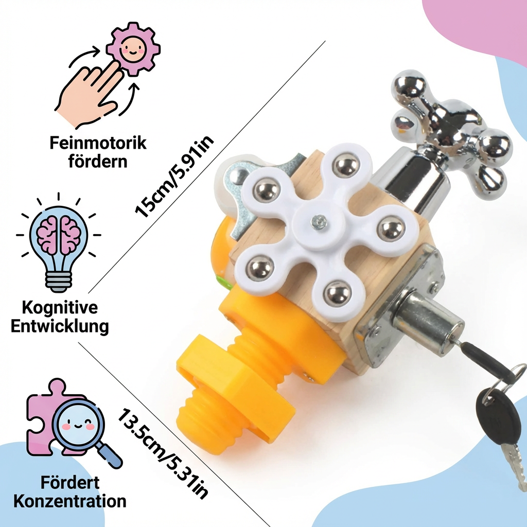 Montessori Spiel & Lern Würfel