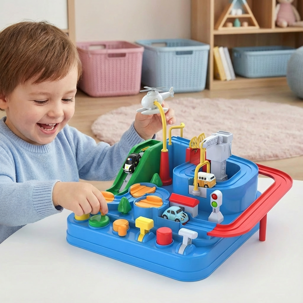 Pädagogisches Fahrzeug Geschicklichkeitsspiel für Kinder