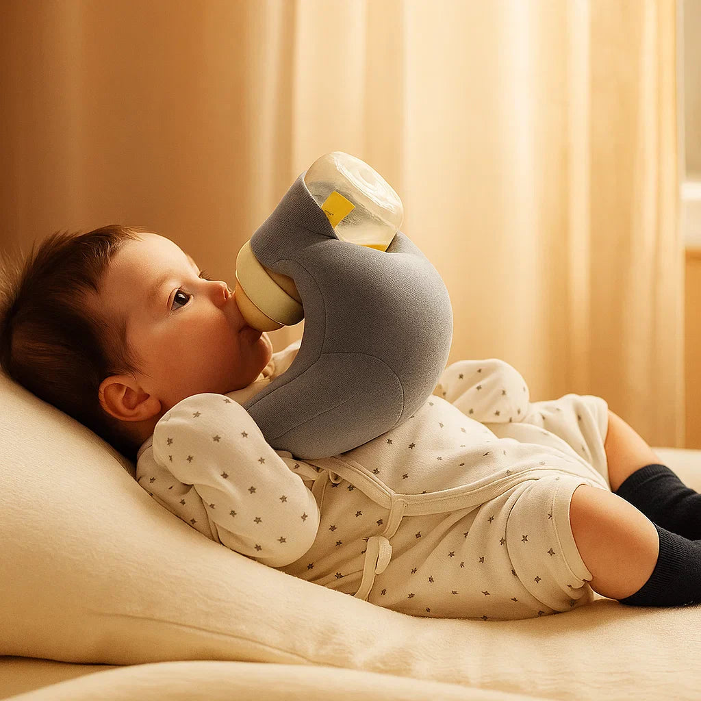 Freihändiges Stillkissen für Babys