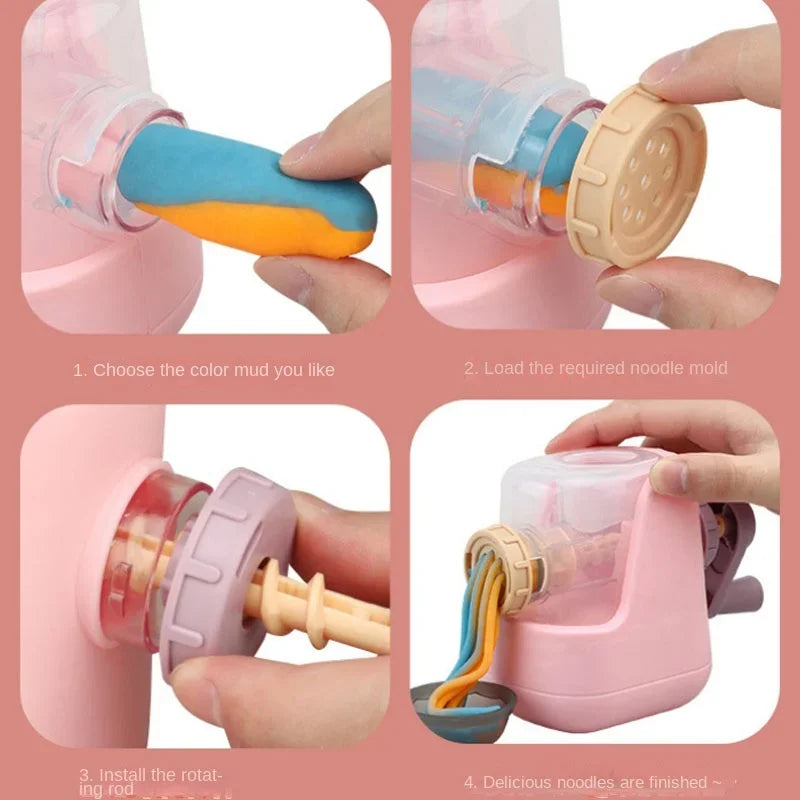 Kulinarischer Spaß – Eiswürfelbereiter Küchenspielzeug mit vielen Zubehörteilen und bunten Farben