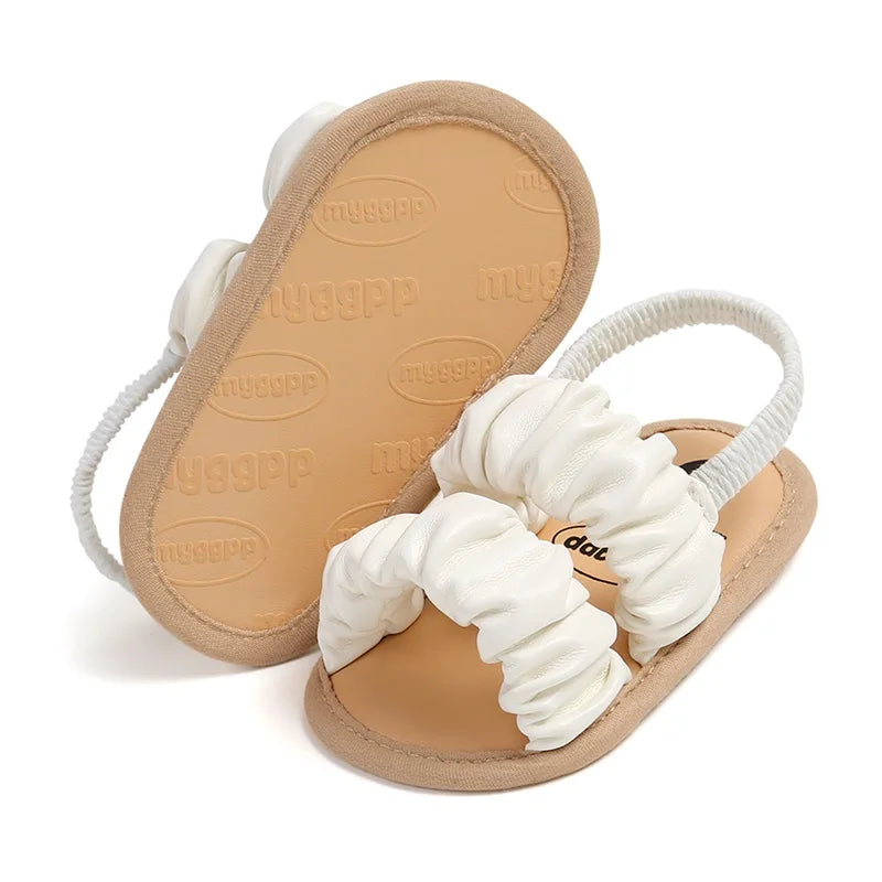 Weiche und Bequeme Baby-Mädchen Sandalen mit Rüschen