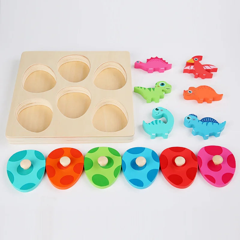 Dino-Rätsel – Prehistorische Lernpuzzle für Kinder