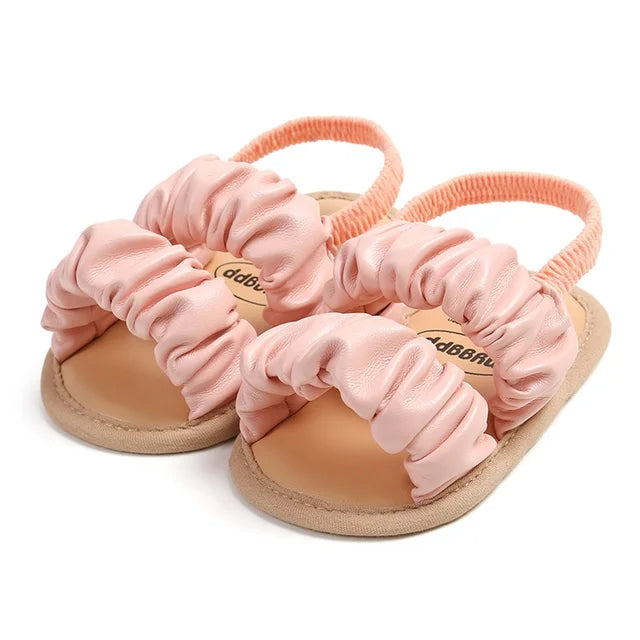 Weiche und Bequeme Baby-Mädchen Sandalen mit Rüschen