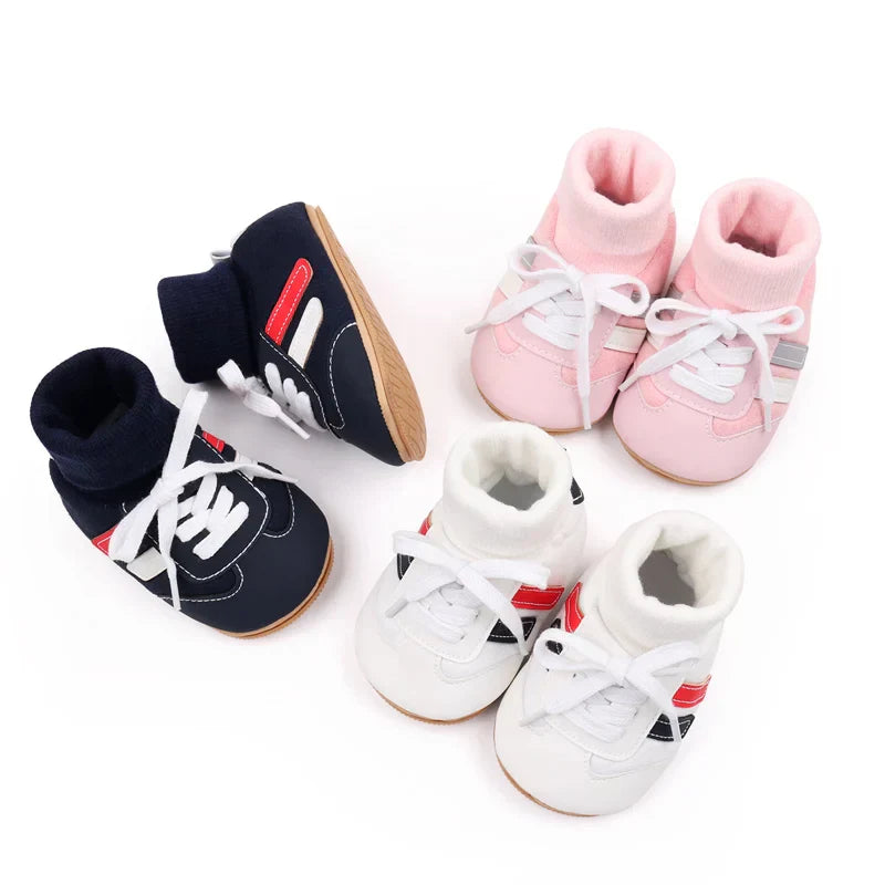 Rutschfeste Kinderschuhe mit Weicher Sohle – Warme Baby Sneaker