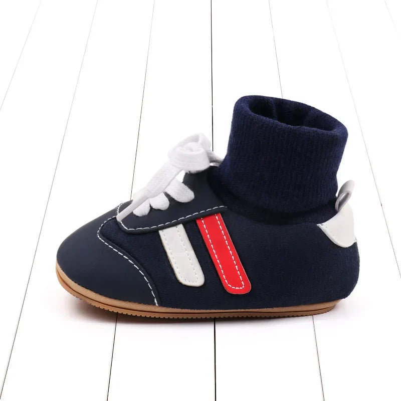Rutschfeste Kinderschuhe mit Weicher Sohle – Warme Baby Sneaker
