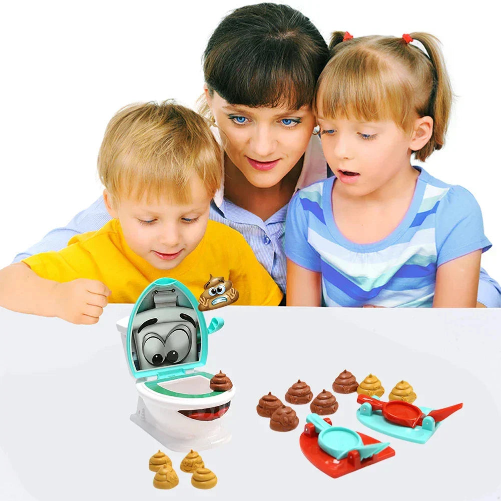 Sorgt für stundenlangen Spaß – Lustiges Toiletten-Familienspiel für Kinder & Erwachsene