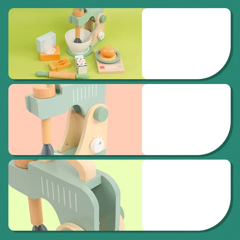 Mini Küchenchef – Küchenspielzeug Set mit Mixer und Zubehör