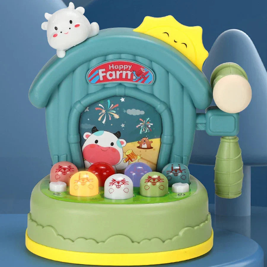 Interaktives Kinderhammer-Spiel – Bunte Tier- und Geräusch-Effekte Mit Musik und Rhythmus