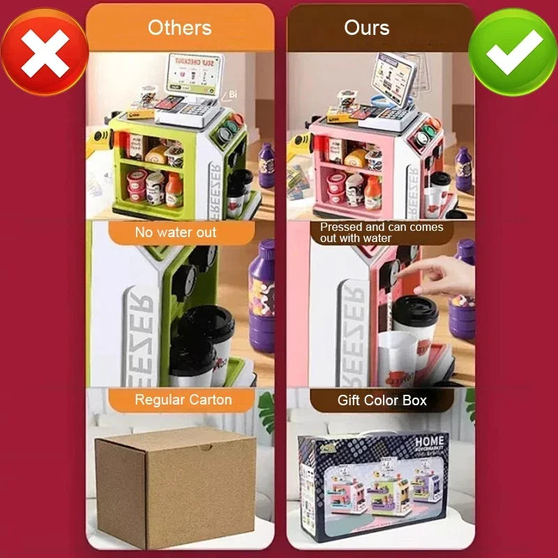 Einkaufsspaß für Zuhause – Spielzeugkasse mit Scanner und Touchscreen