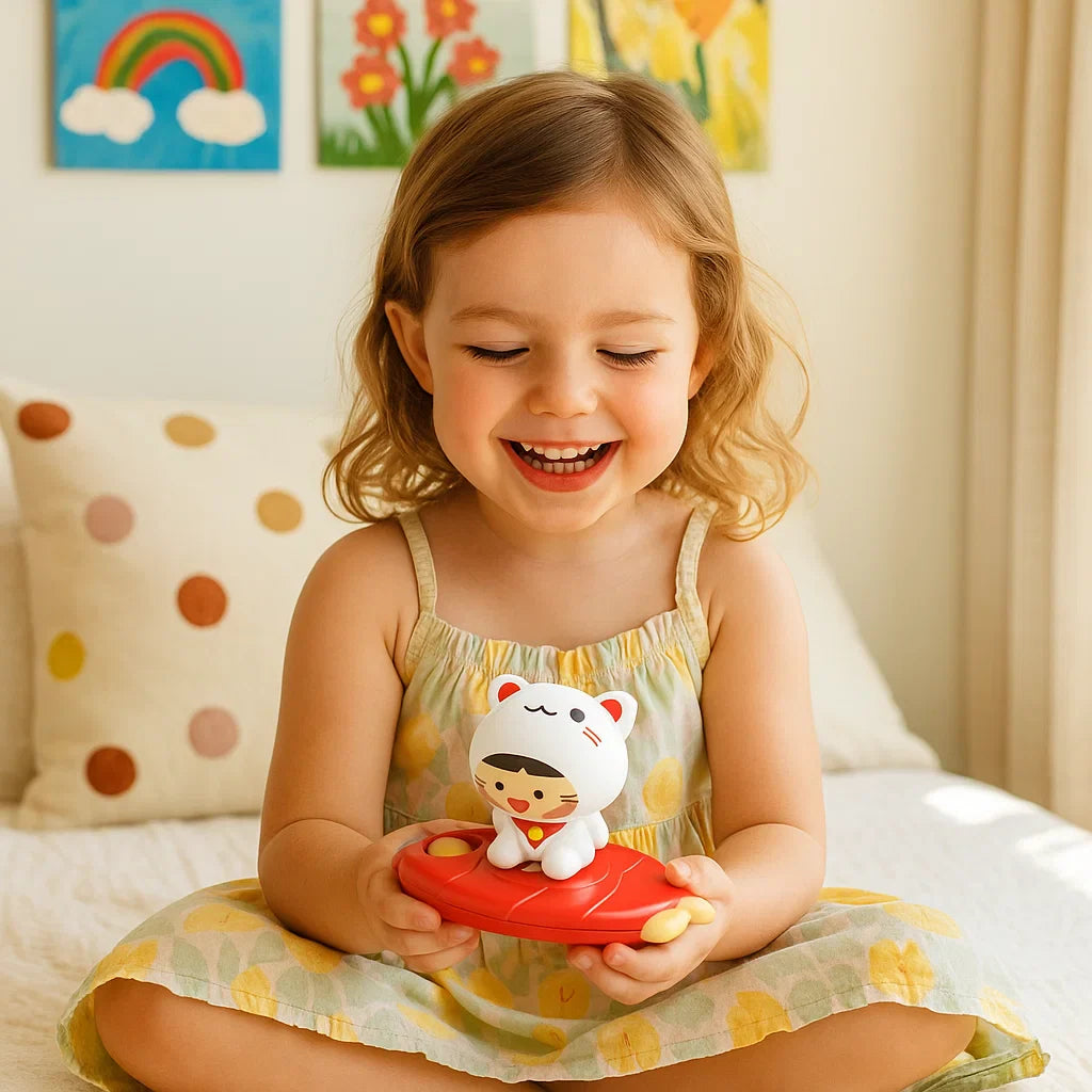 Montessori Saugnapf Spinner – Rotierendes Lernspielzeug