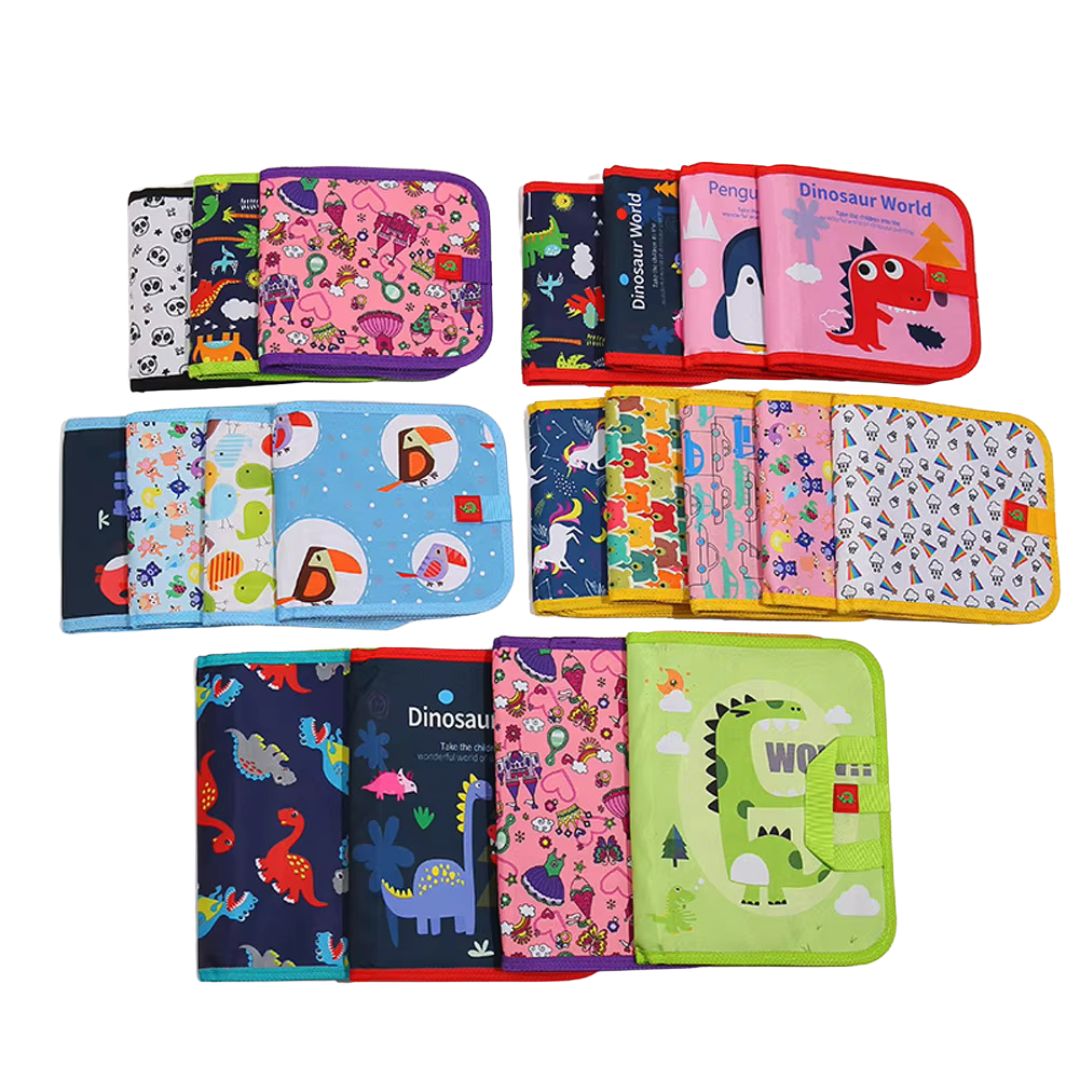 Wiederverwendbares Malbuch für Kinder