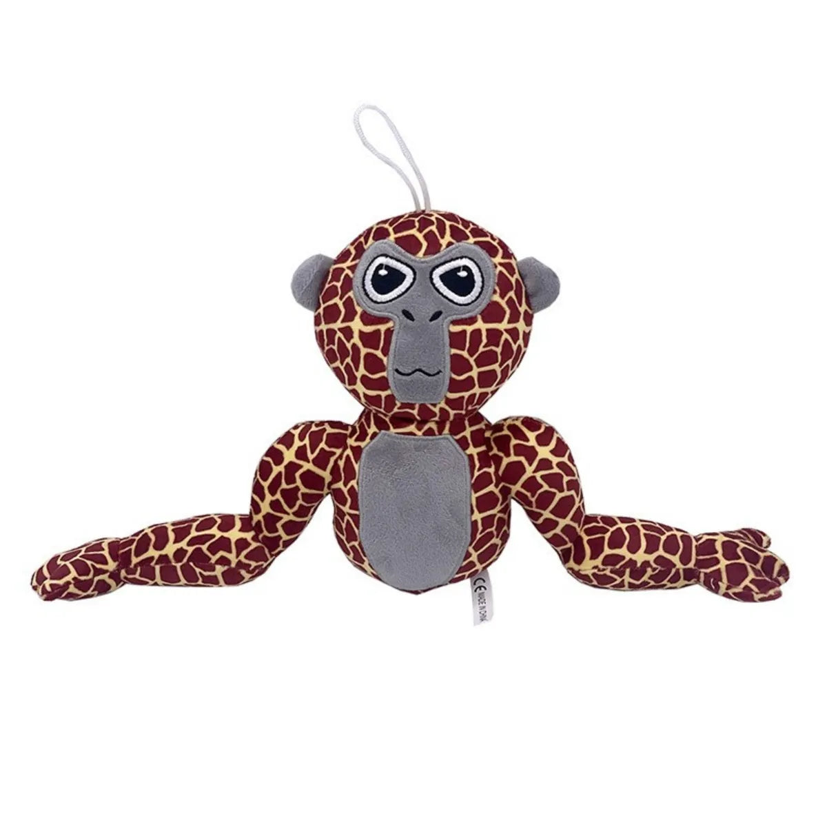 Bunte Affen-Plüschfigur