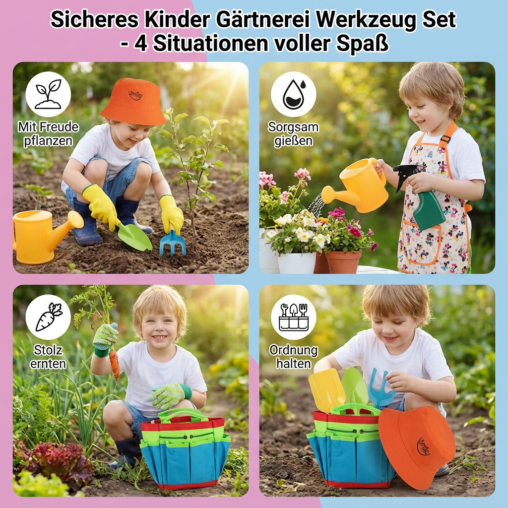 Sicheres Kinder Gärtnerei Werkzeug Set