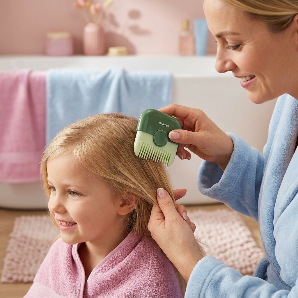 Kinderfreundlicher und Sanfter Haarschneide Kamm