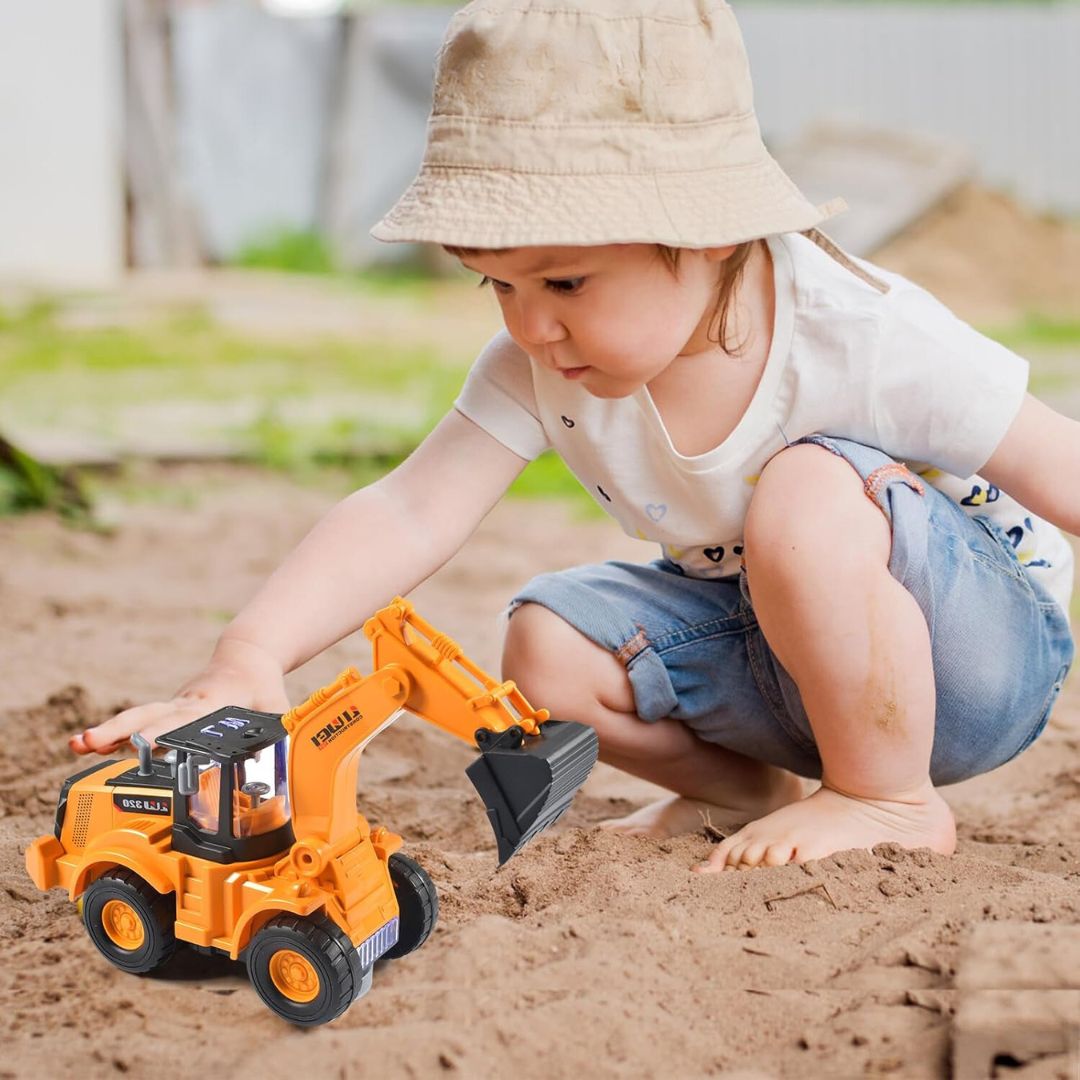 Tanzender Musik Bagger