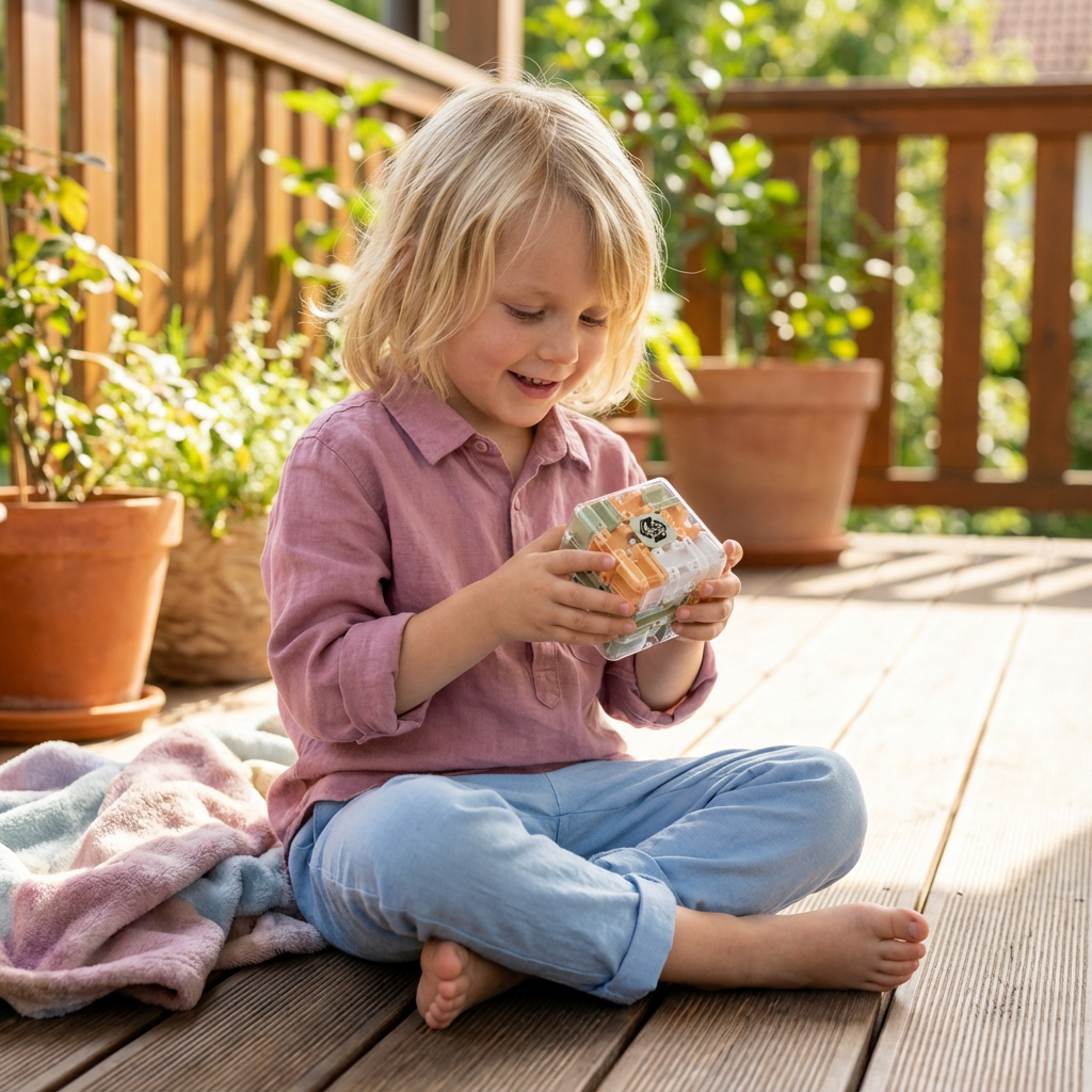 3D Labyrinth Puzzle Würfel