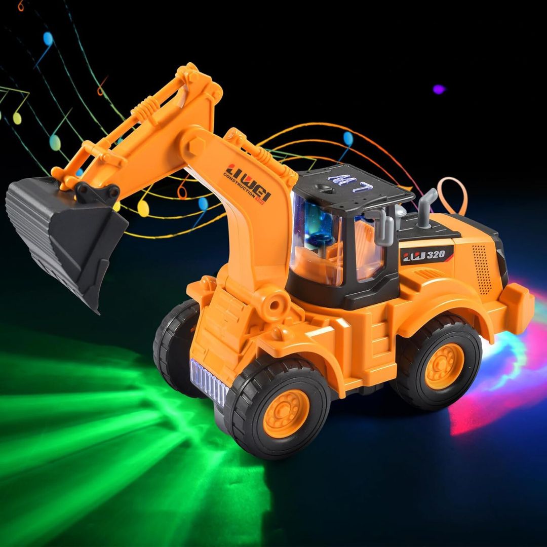 Tanzender Musik Bagger