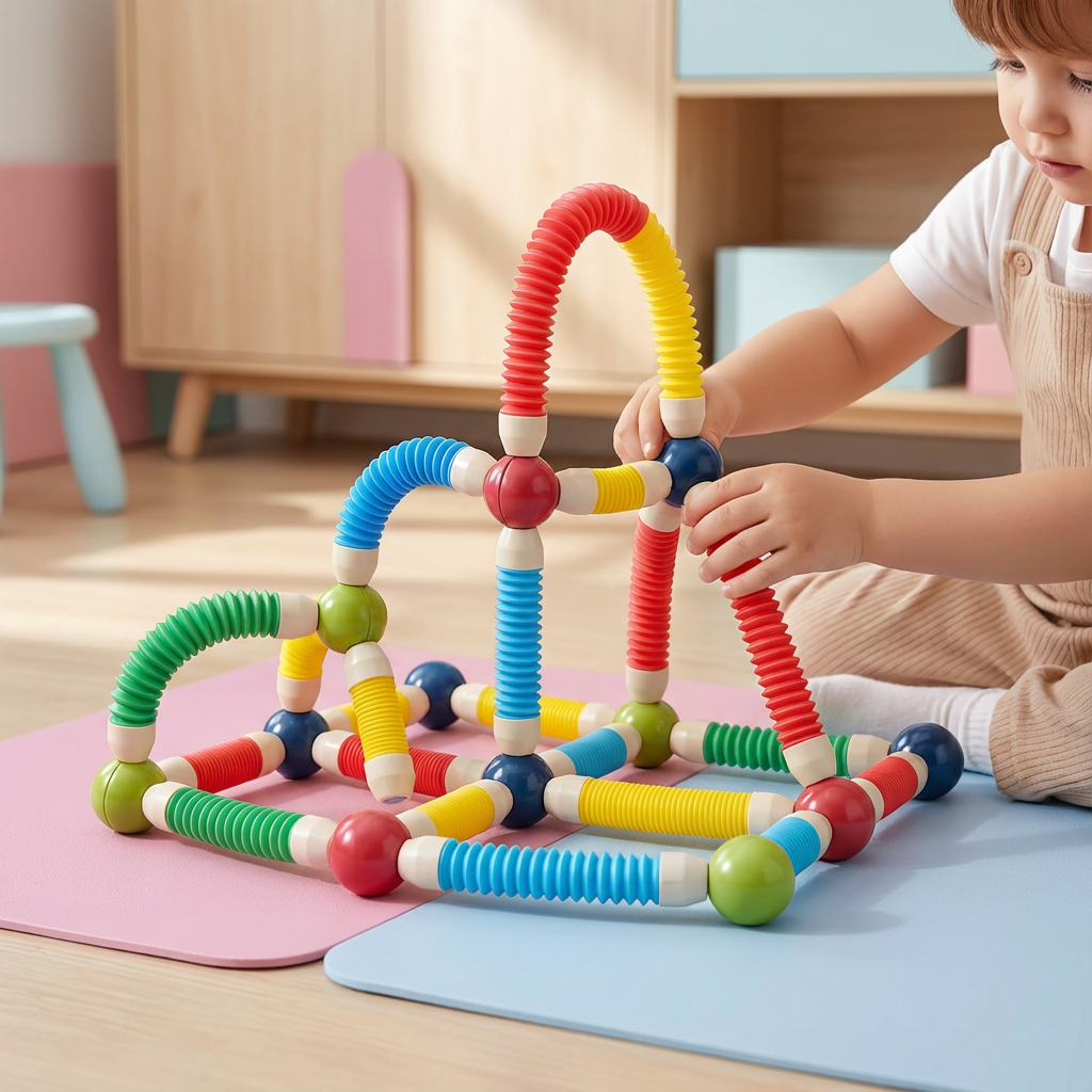 Montessori Formbare Magnetbausteine