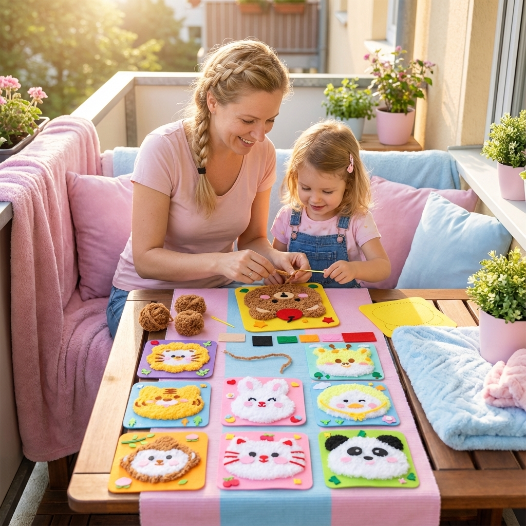 Stickpuppen Set zum selber Machen