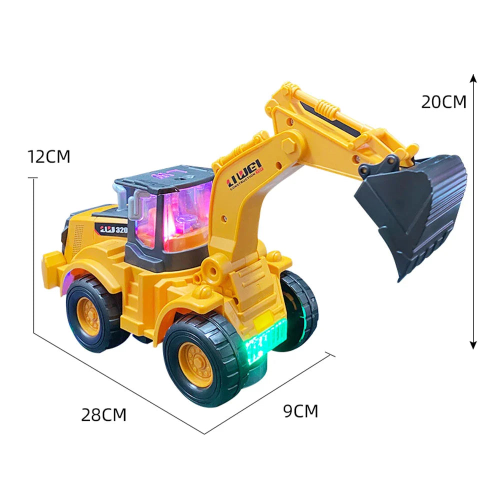 Tanzender Musik Bagger