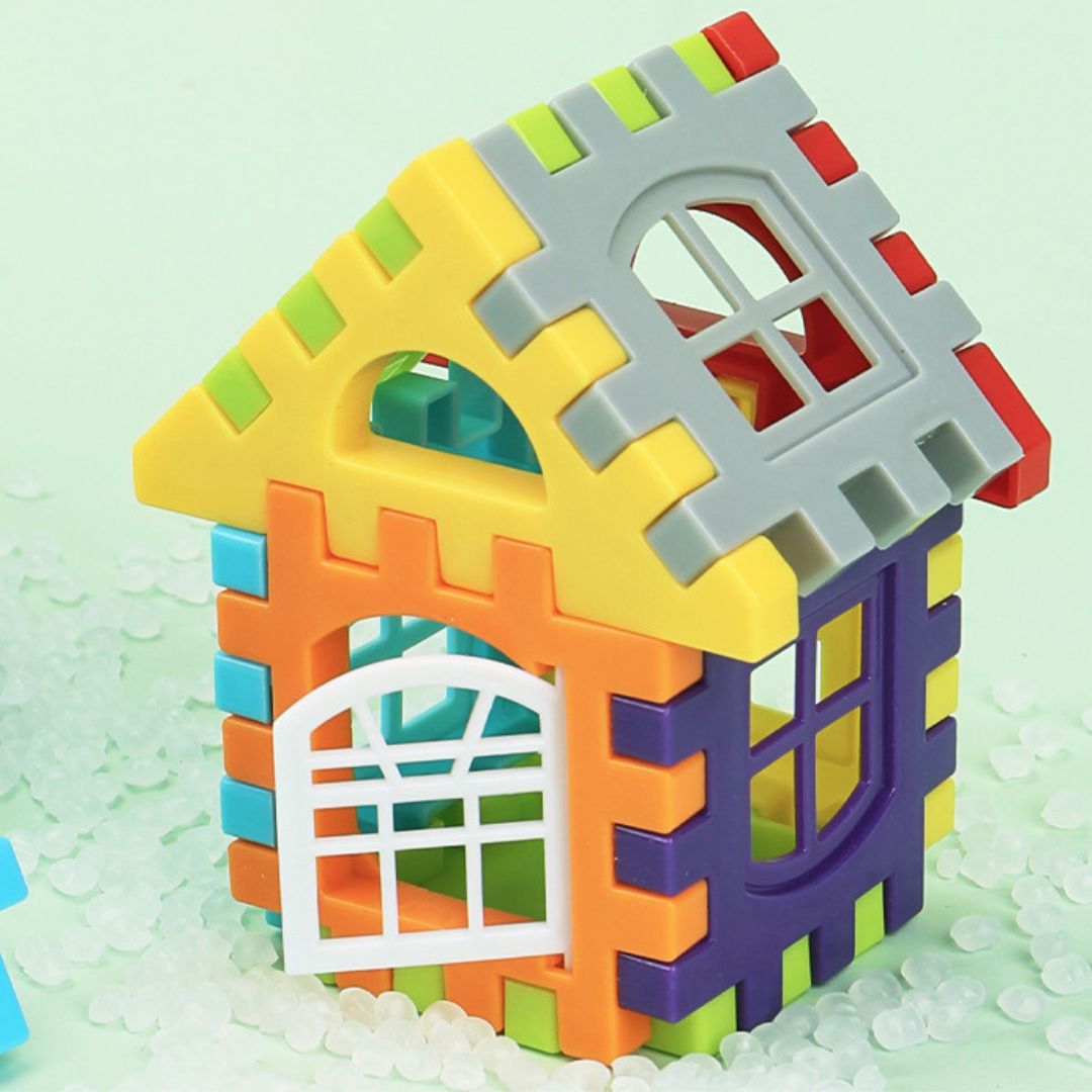 Montessori Fenster Bausteine für Kinder