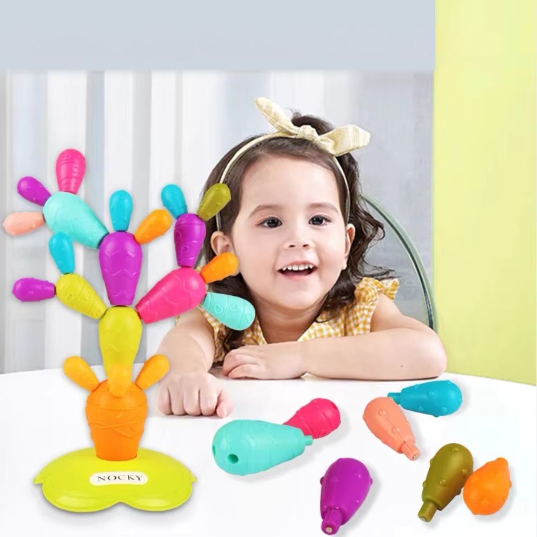 Montessori Magnet Kaktus Spielzeug