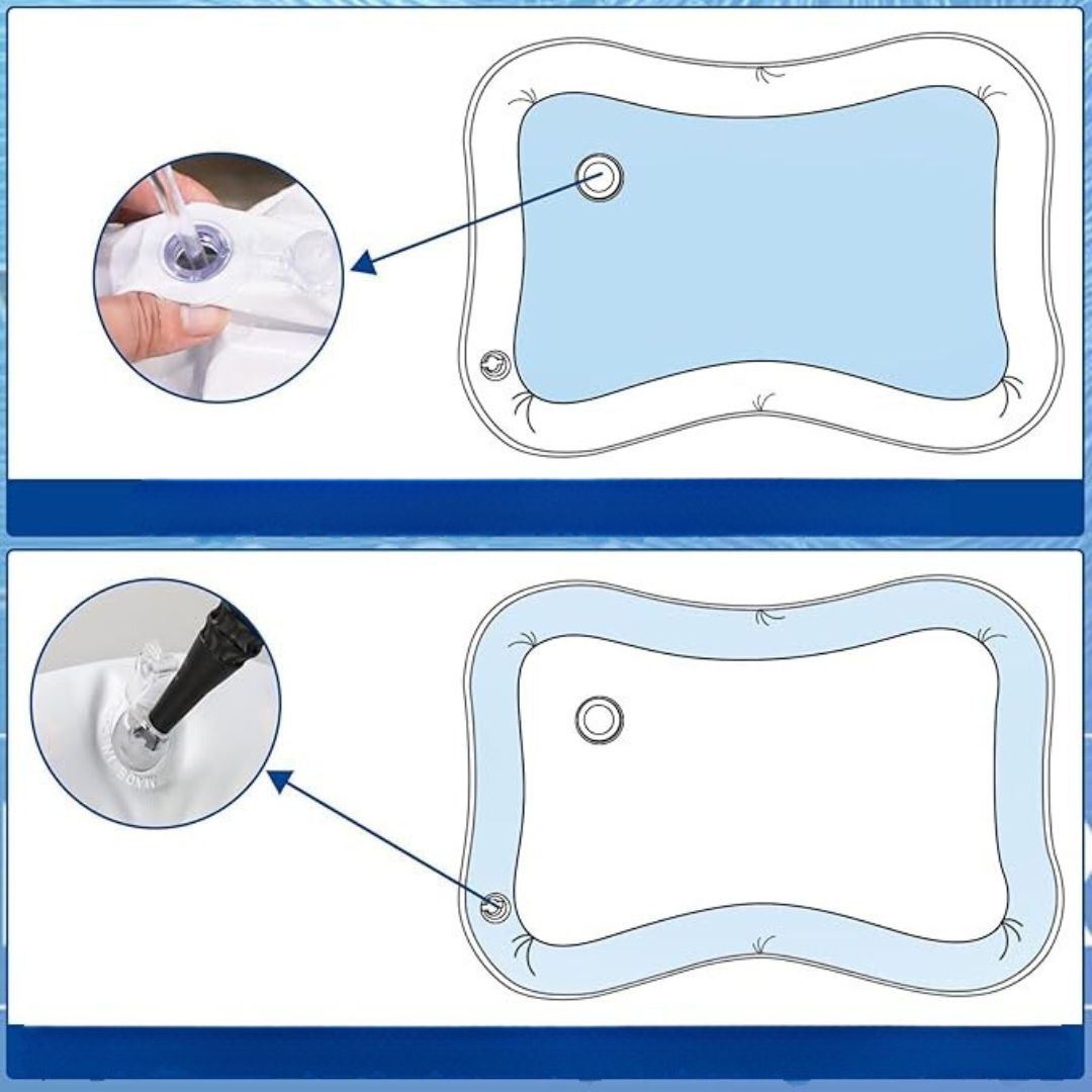 Sensorische Wasserspielmatte