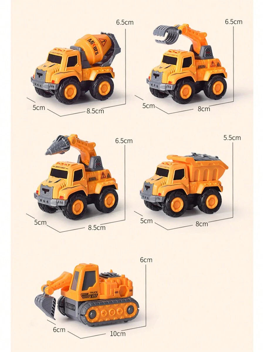 5in1 Transformer Auto Spiel Set