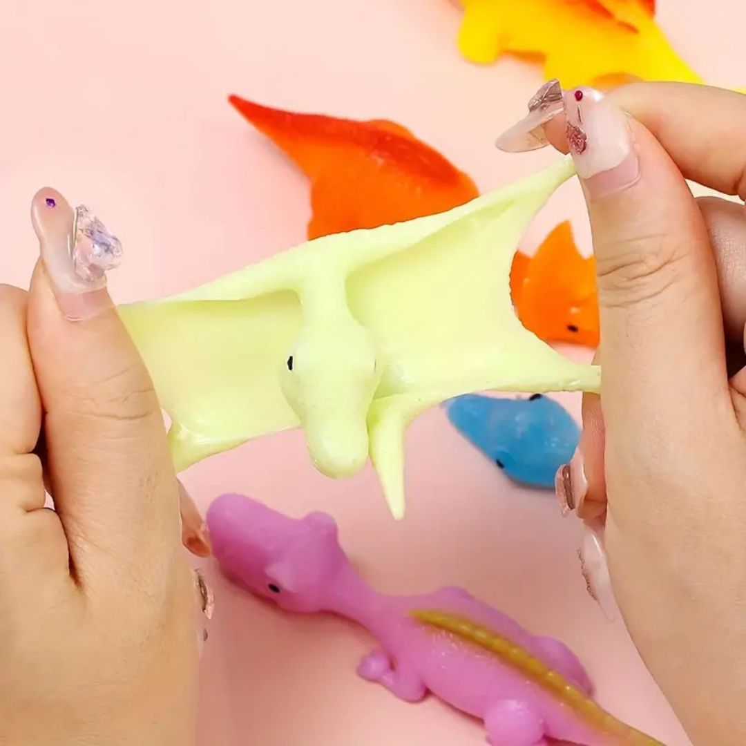 Fliegende Gummi Dinosaurier